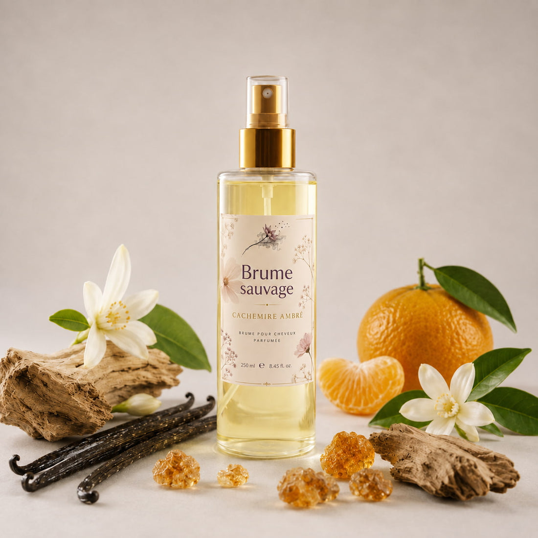 Cachemire Ambré - Brume pour cheveux